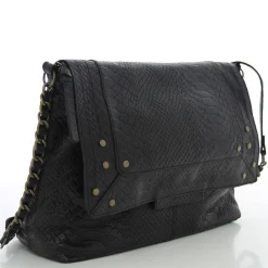 Pieces Sac besace Felizia cuir facon serpent*Femme Sacs Bandoulière