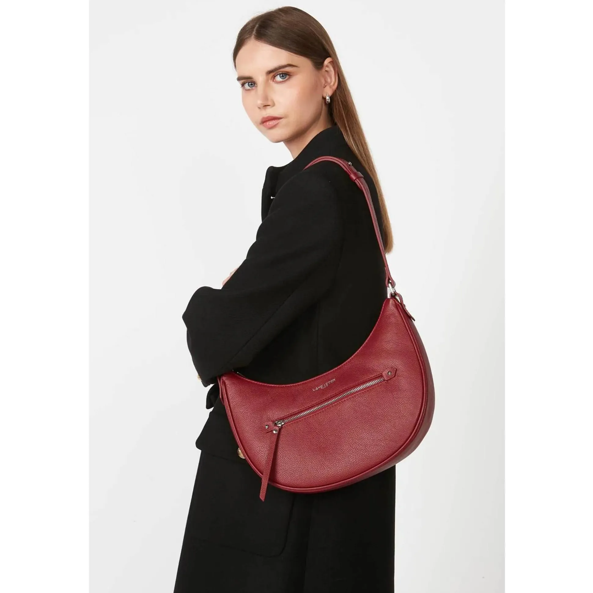 Lancaster Sac besace Firenze porte epaule M*Femme Sacs Porté Épaule|Sacs Bandoulière