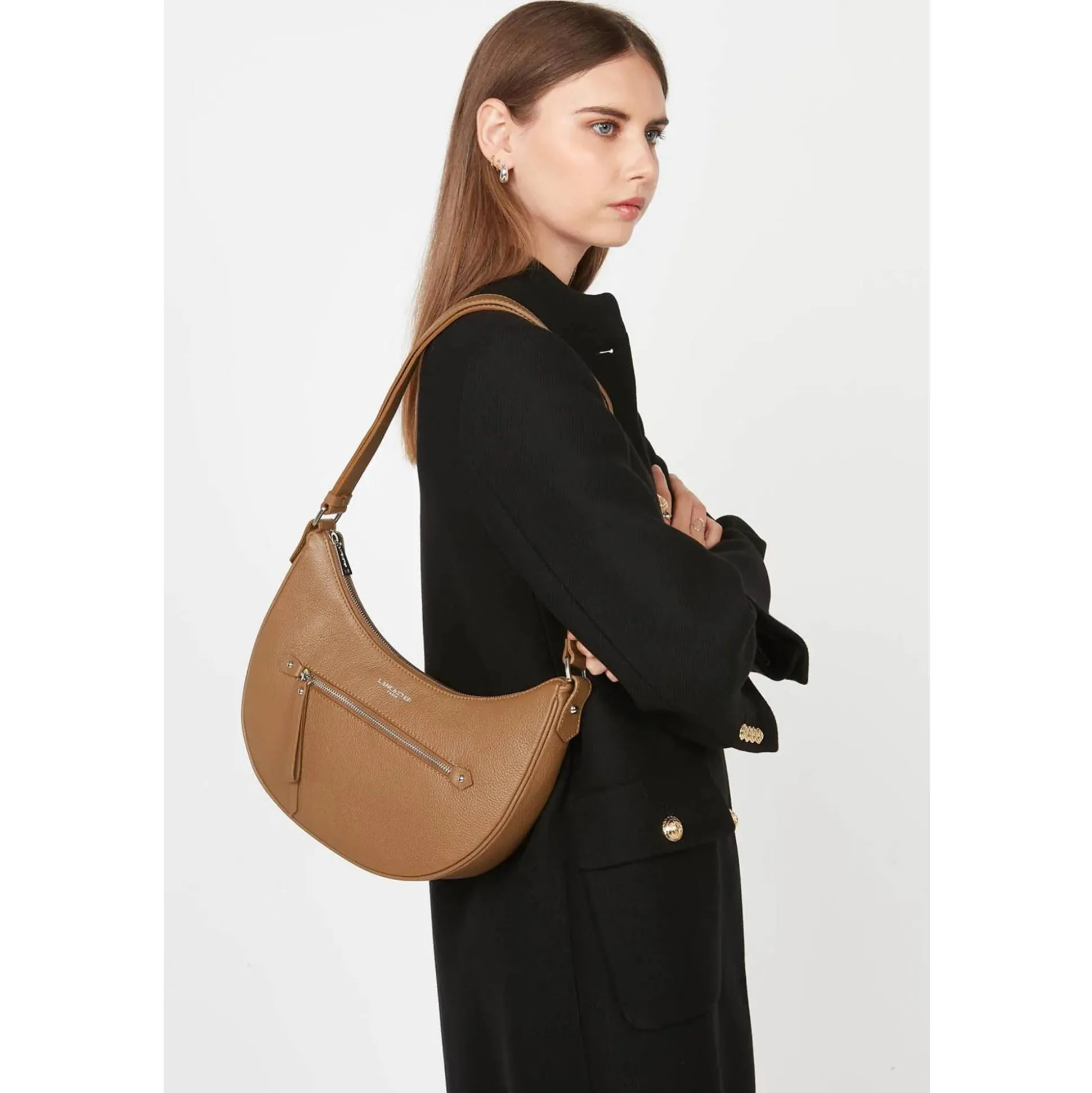 Lancaster Sac besace Firenze porte epaule M*Femme Sacs Porté Épaule|Sacs Bandoulière