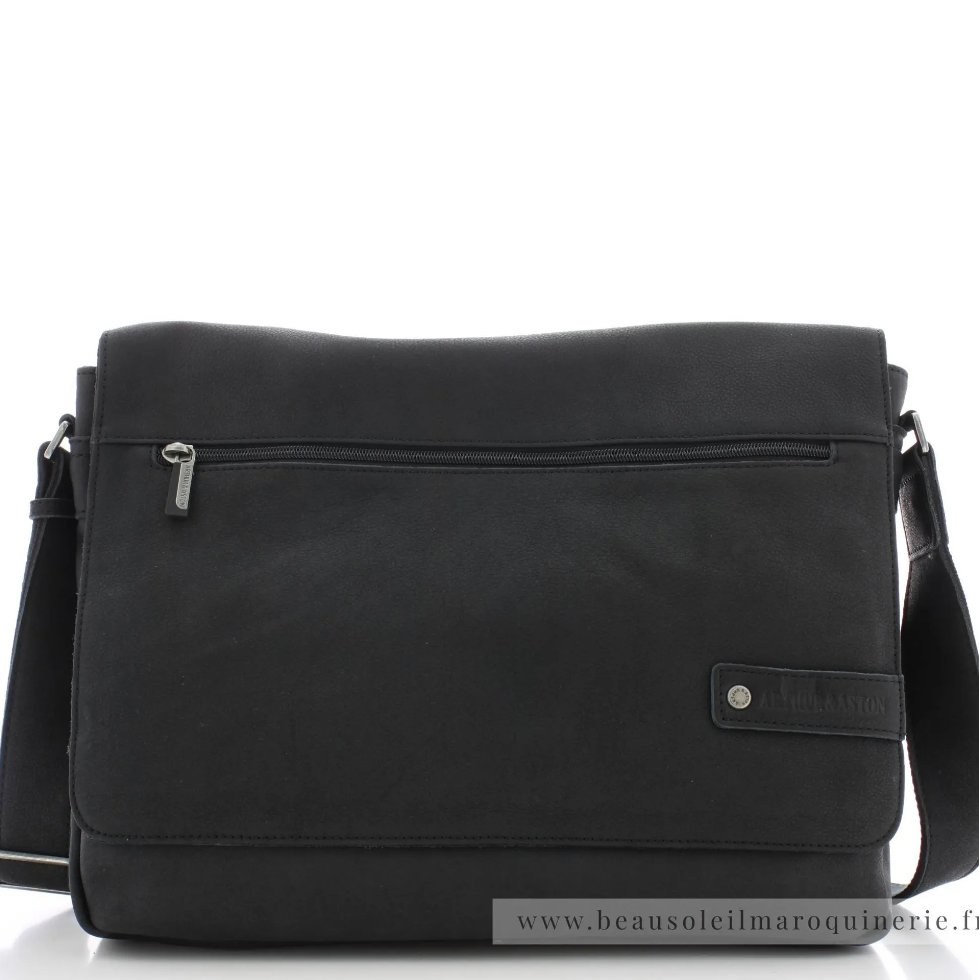 Arthur Aston Sac besace homme Oscar en cuir*Homme Sacs Besace