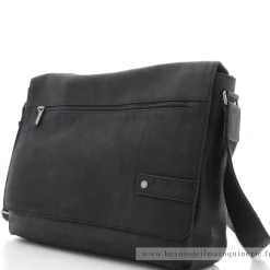 Arthur Aston Sac besace homme Oscar en cuir*Homme Sacs Besace