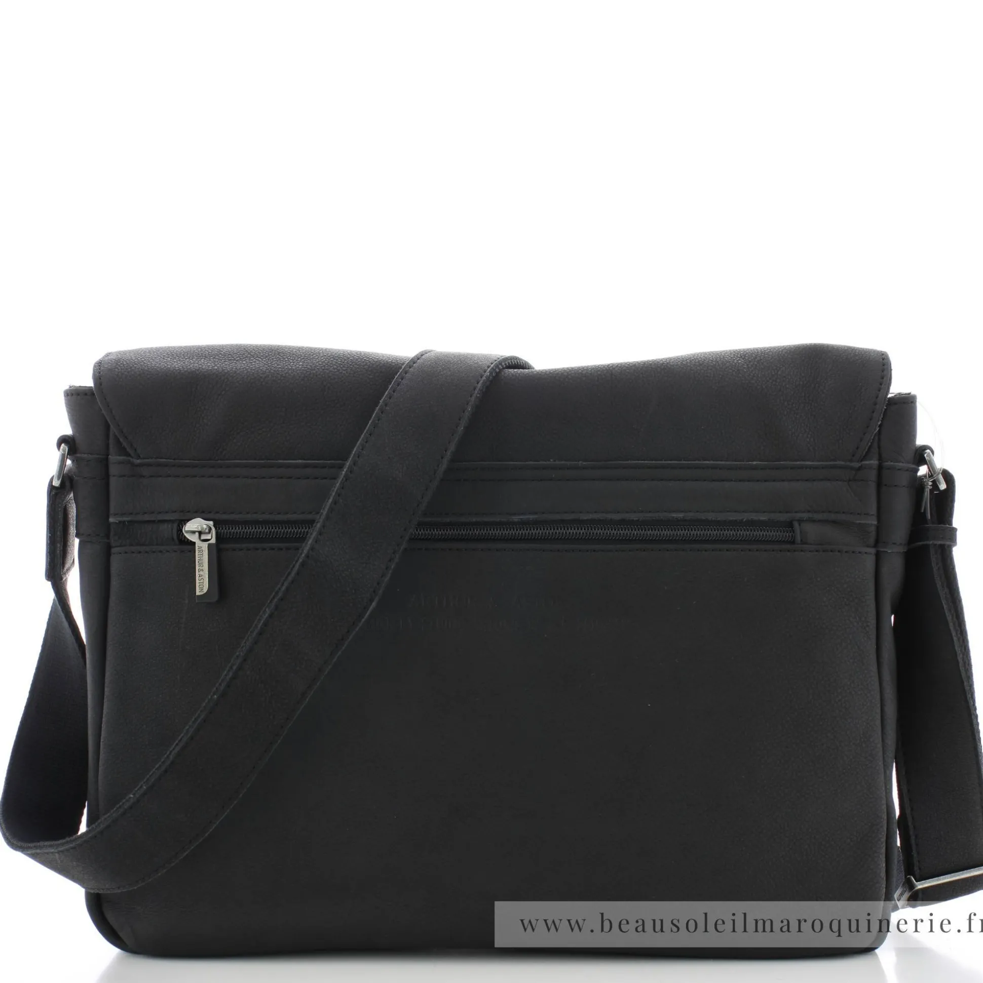 Arthur Aston Sac besace homme Oscar en cuir*Homme Sacs Besace