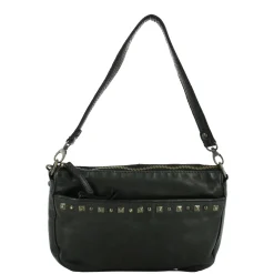 Gianni Conti Sac besace porte epaule en cuir cloute*Femme Sacs Porté Épaule