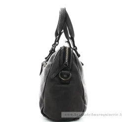 Biba Sac bowling Boston en cuir de vachette*Femme Sacs À Main
