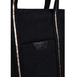 Hexagona Sac cabas A4 porte epaule Kaya en toile*Femme Sacs Porté Épaule|Sacs Cabas