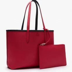 Lacoste Sac cabas Anna reversible bicolore avec pochette*Femme Sacs Cabas