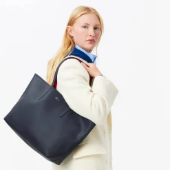 Lacoste Sac cabas Anna reversible bicolore avec pochette*Femme Sacs Cabas