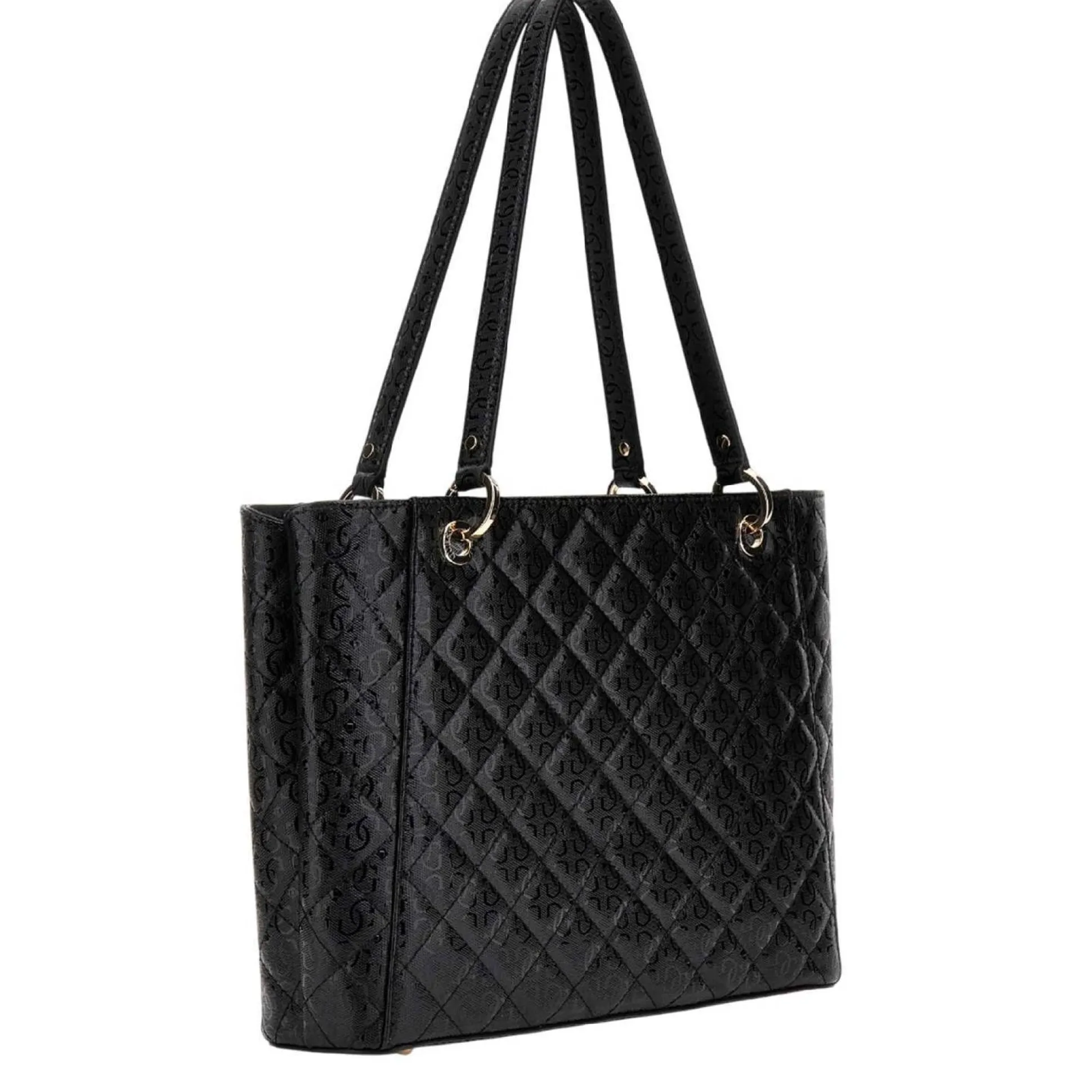 Guess Sac cabas Bessey matelasse motif logo*Femme Sacs Cabas