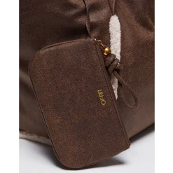 Liu Jo Sac cabas Cromite details teddy*Femme Sacs À Main