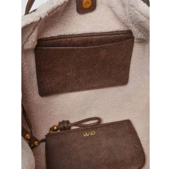 Liu Jo Sac cabas Cromite details teddy*Femme Sacs À Main