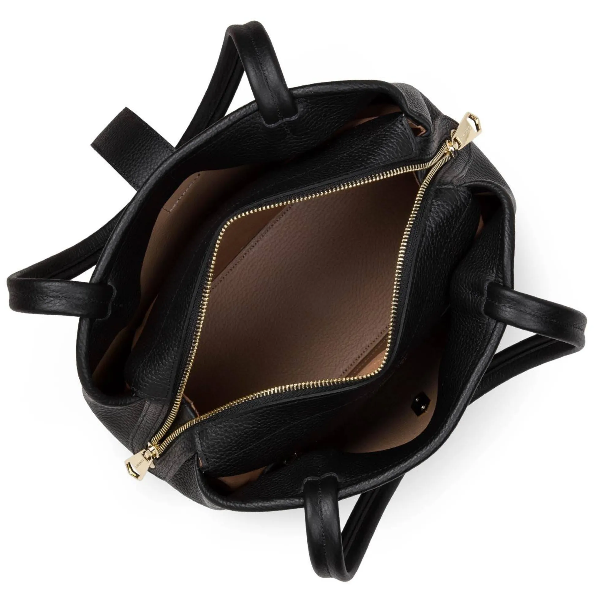 Lancaster Sac cabas epaule effet graine M Top Double*Femme Sacs Cabas
