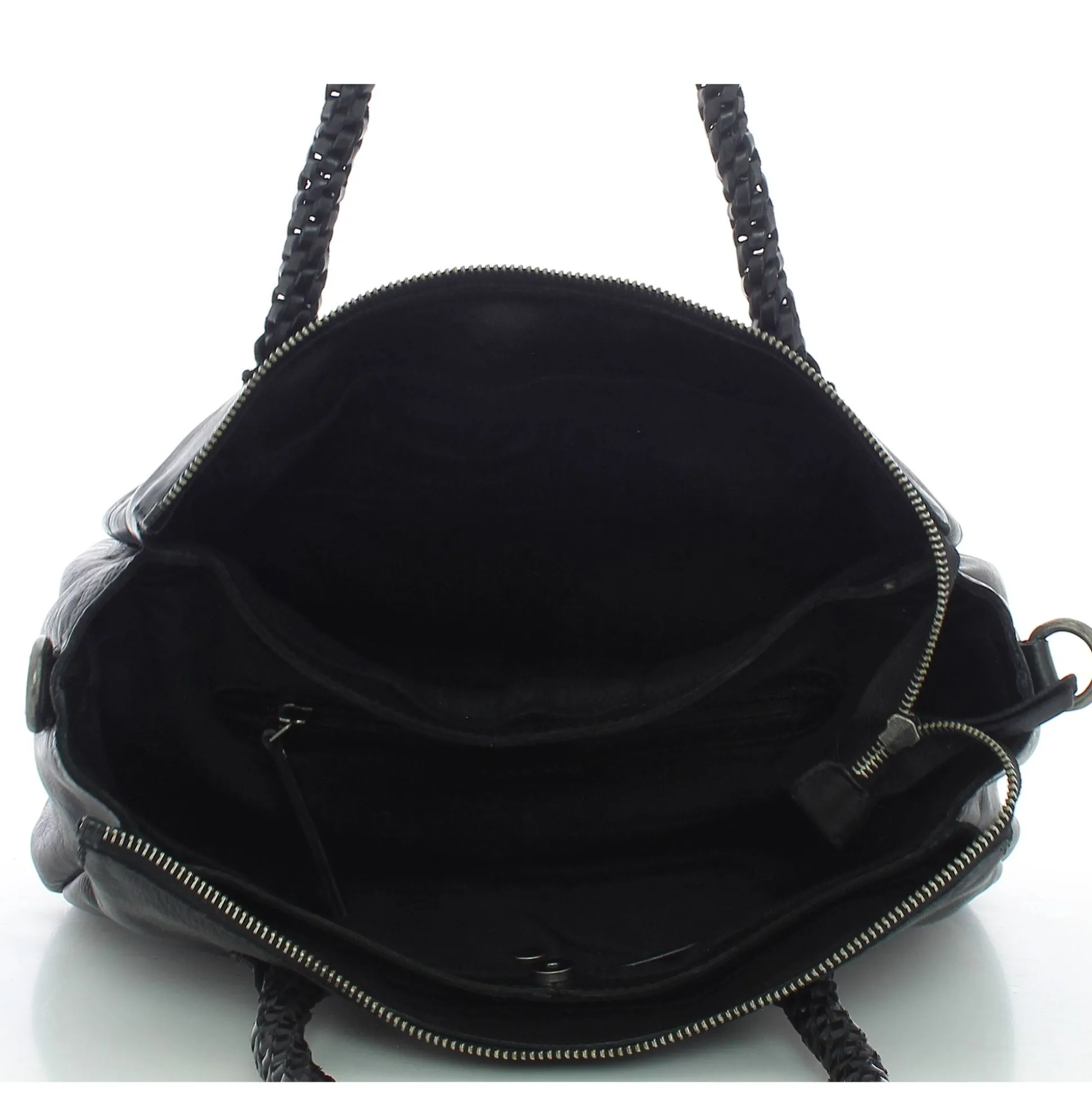 Biba Sac cabas Frederic anses tressees en cuir*Femme Sacs Porté Épaule