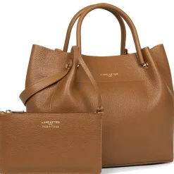 Lancaster Sac cabas main Foulonne Double Made in France*Femme Sacs Cabas|Sacs À Main