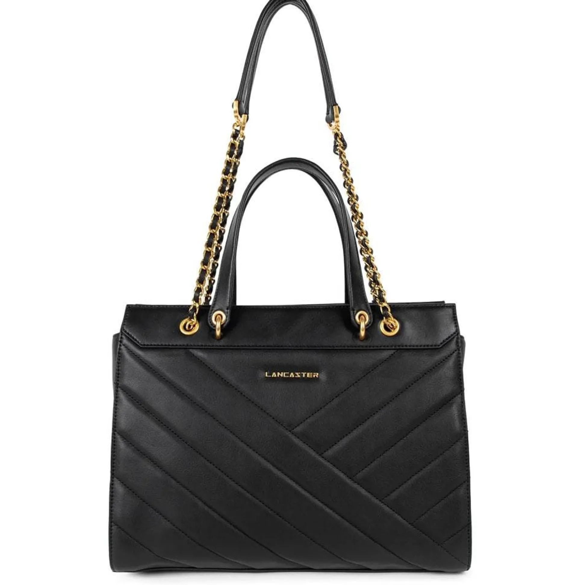 Lancaster Sac cabas porte epaule zippe Soft Matelasse*Femme Sacs Cabas