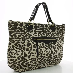 Mila Louise Sac cabas porte main Nica LP leopard*Femme Sacs Cabas