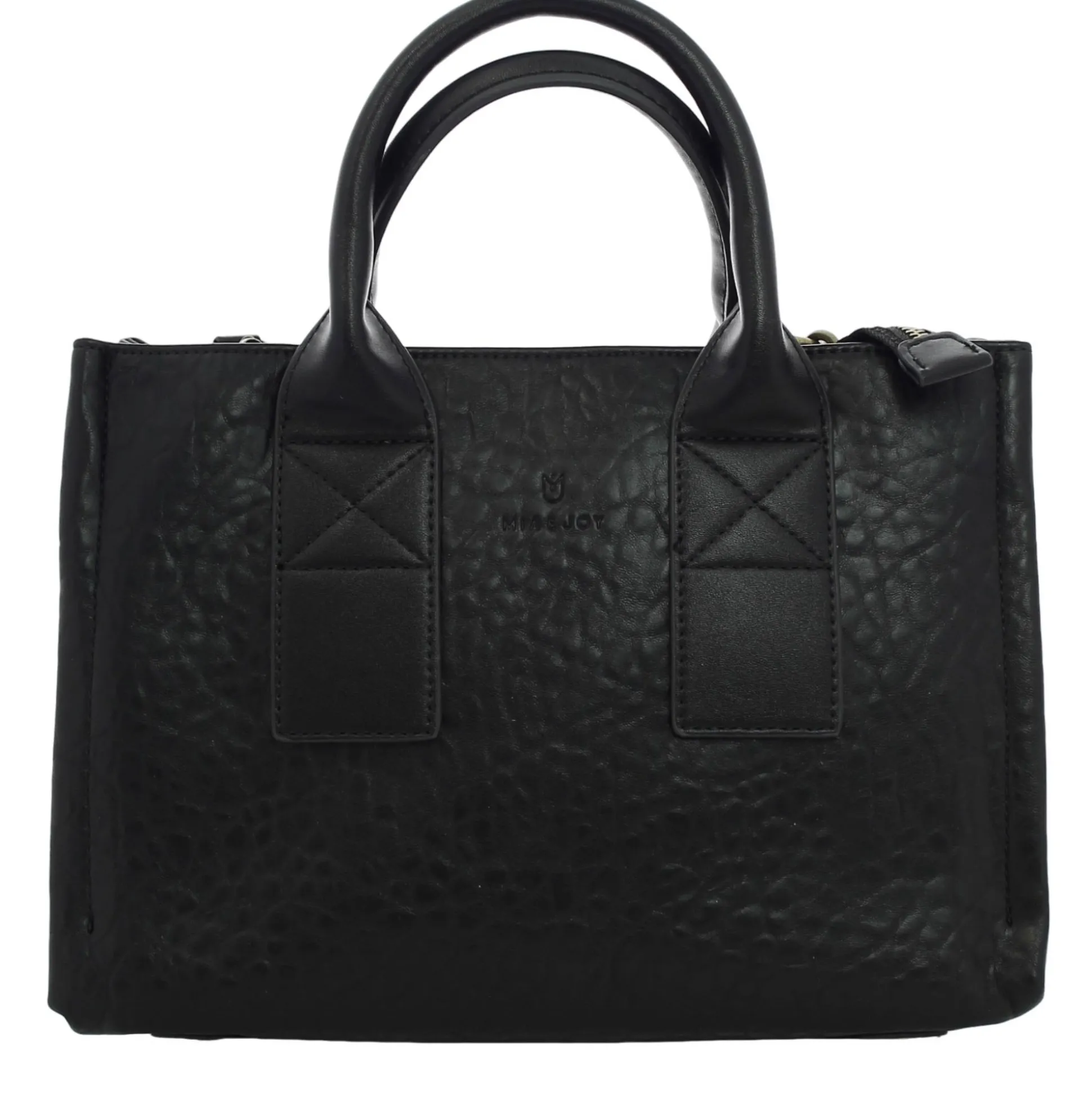 Mia & Joy Sac cabas porte main Vicky similicuir bubble*Femme Sacs À Main