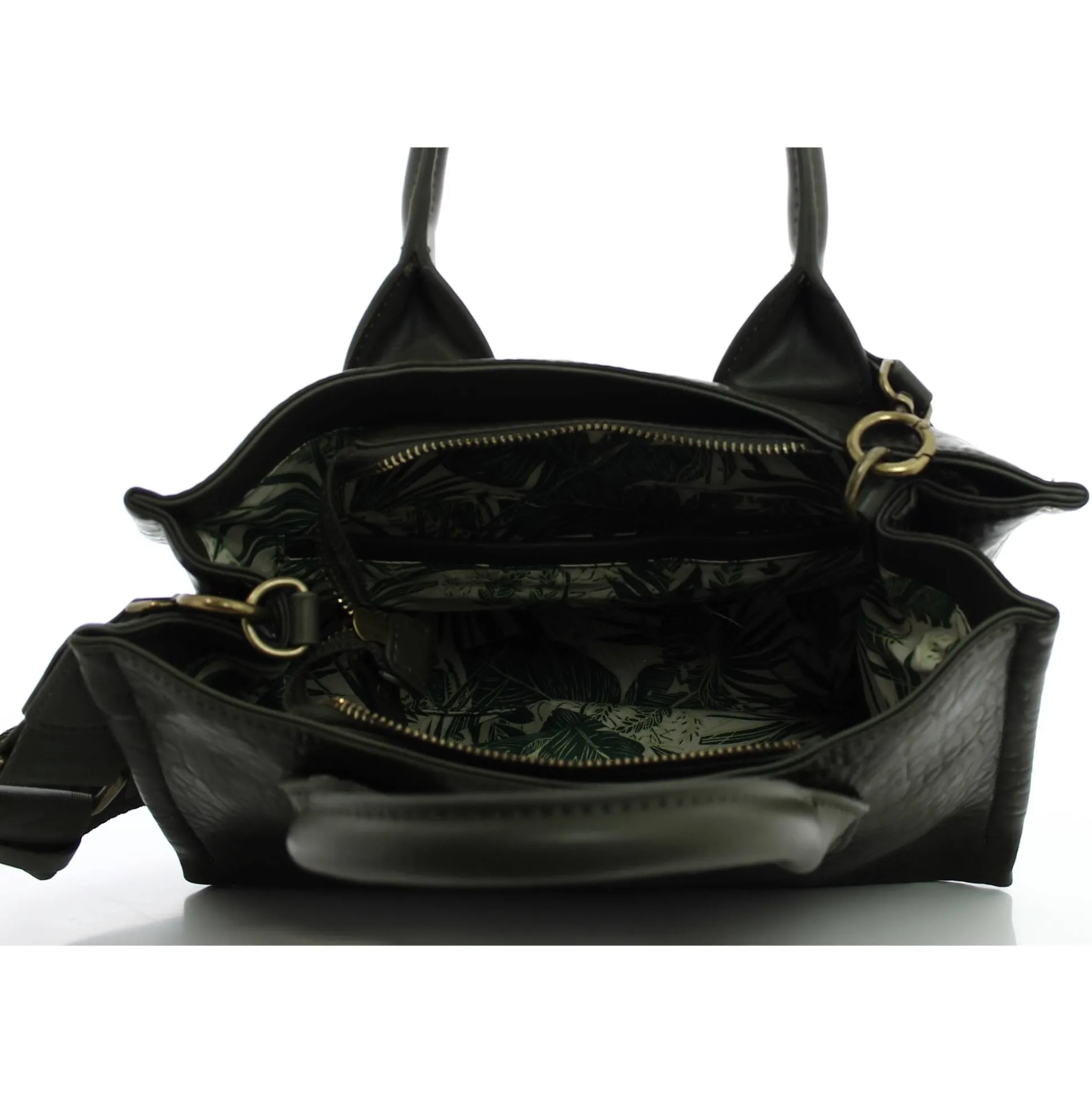 Mia & Joy Sac cabas porte main Vicky similicuir bubble*Femme Sacs À Main