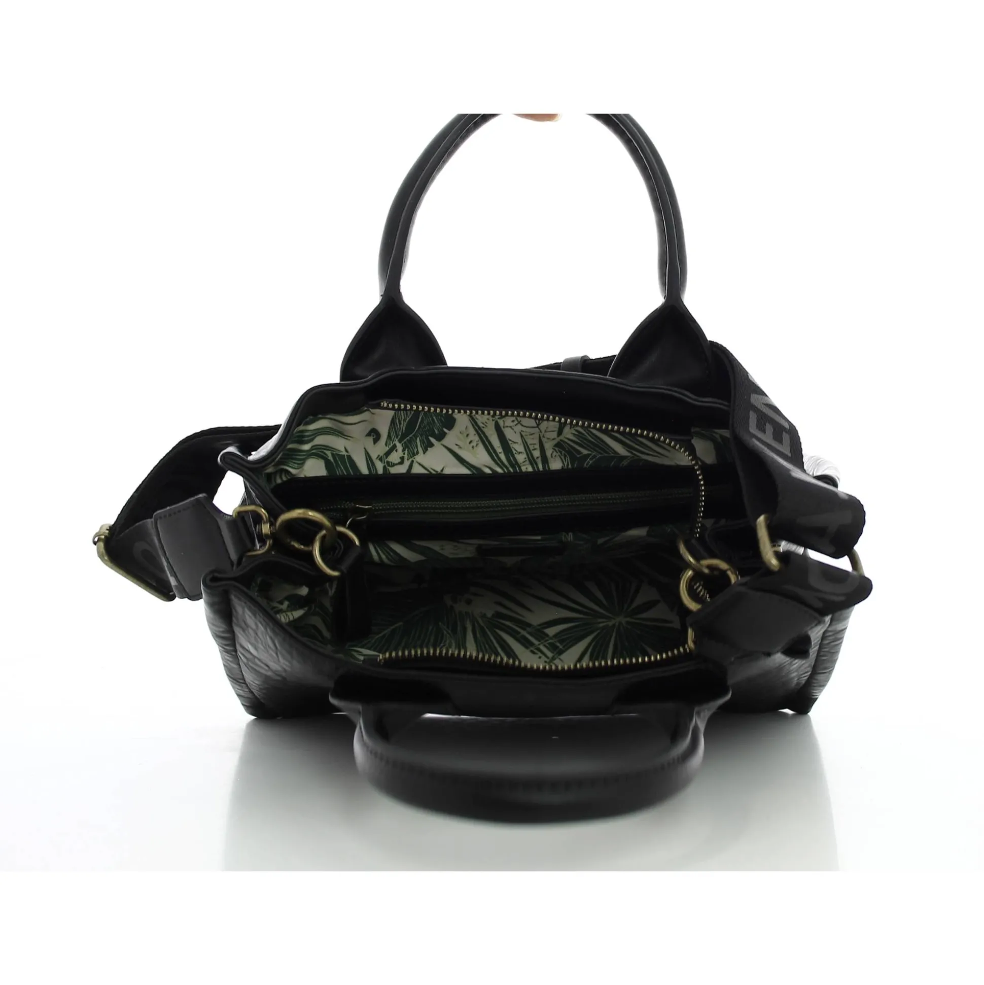 Mia & Joy Sac cabas porte main Vicky similicuir bubble*Femme Sacs À Main