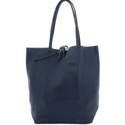 Marlon Firenze Sac cabas vertical cuir graine porte epaule*Femme Sacs Cabas