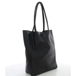 Marlon Firenze Sac cabas vertical cuir graine porte epaule*Femme Sacs Cabas