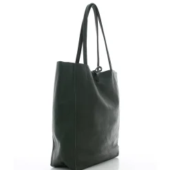 Marlon Firenze Sac cabas vertical cuir graine porte epaule*Femme Sacs Cabas