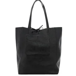 Marlon Firenze Sac cabas vertical en cuir metallise*Femme Sacs Cabas