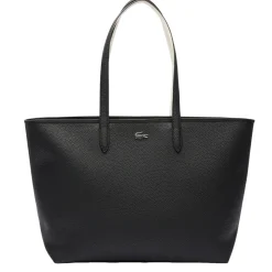 Lacoste Sac cabas zippe Anna effet graine*Femme Sacs Cabas