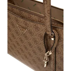 Guess Sac cabas zippe Eco Erica motif logo*Femme Sacs Porté Épaule