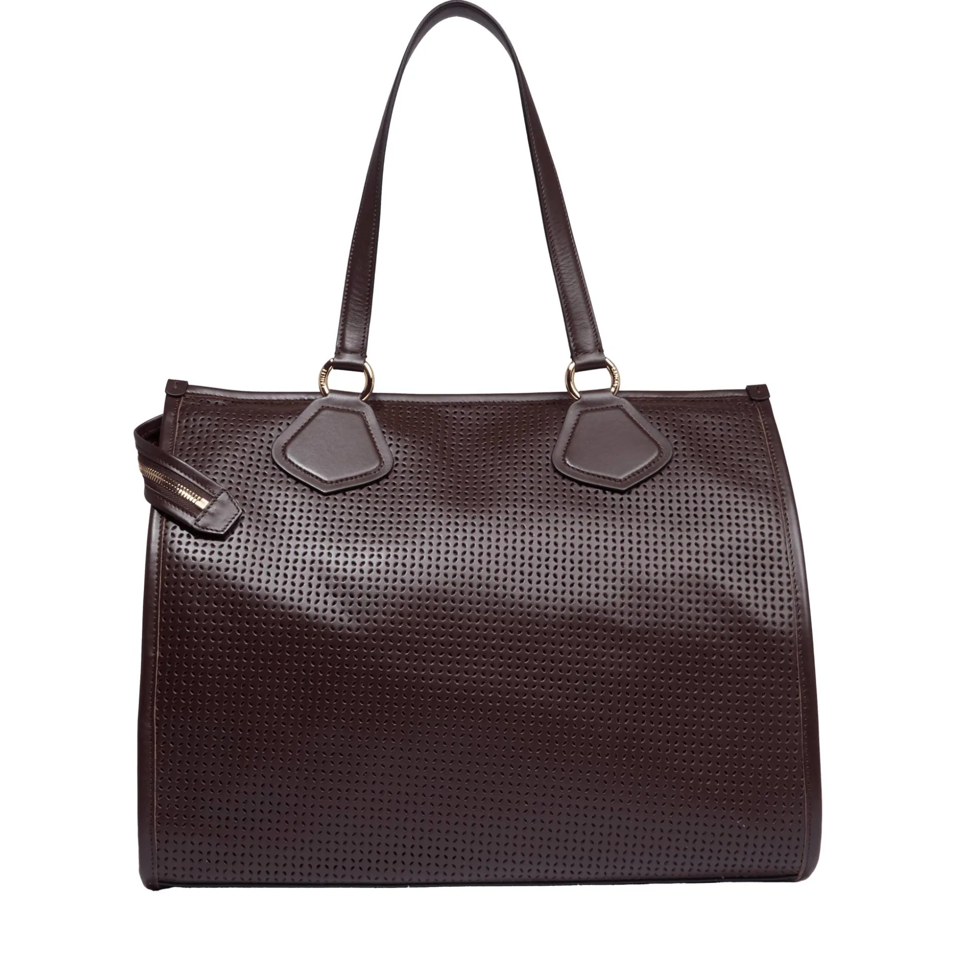 Lancel Sac cabas zippe L effet lisse*Femme Sacs Cabas