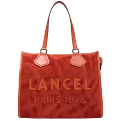 Lancel Sac cabas zippe L effet lisse*Femme Sacs Cabas