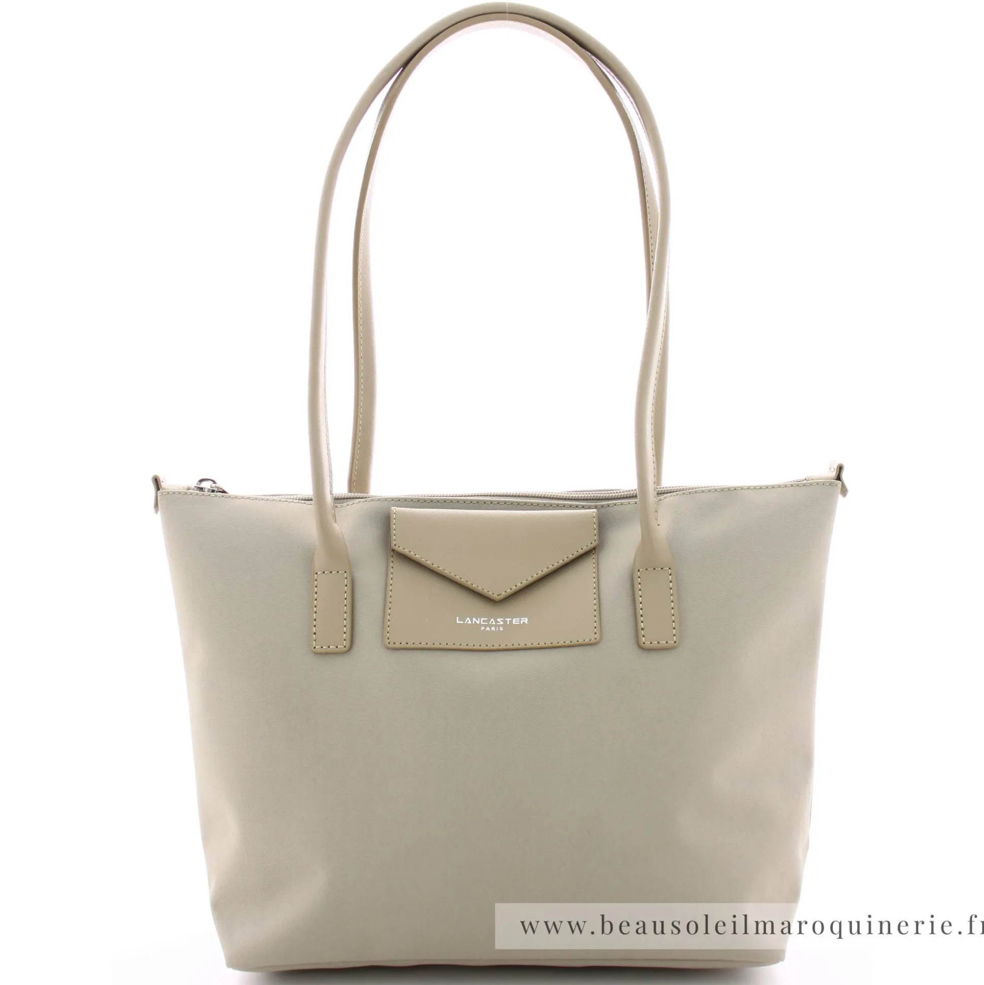 Lancaster Sac cabas zippe Smart KBA en textile M*Femme Sacs Cabas