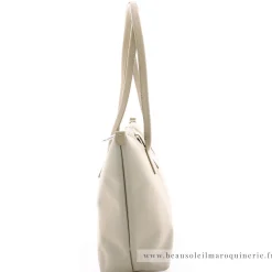 Lancaster Sac cabas zippe Smart KBA en textile M*Femme Sacs Cabas
