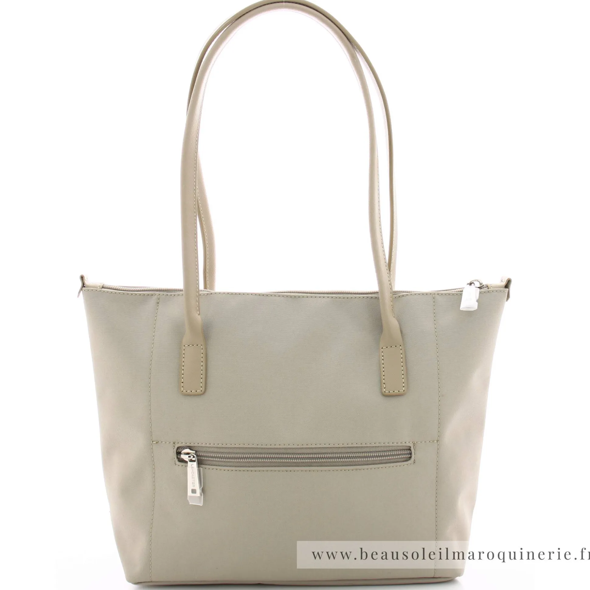 Lancaster Sac cabas zippe Smart KBA en textile M*Femme Sacs Cabas