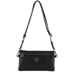 Francinel Sac Capucine en cuir avec bandouliere rayee*Femme Sacs Bandoulière