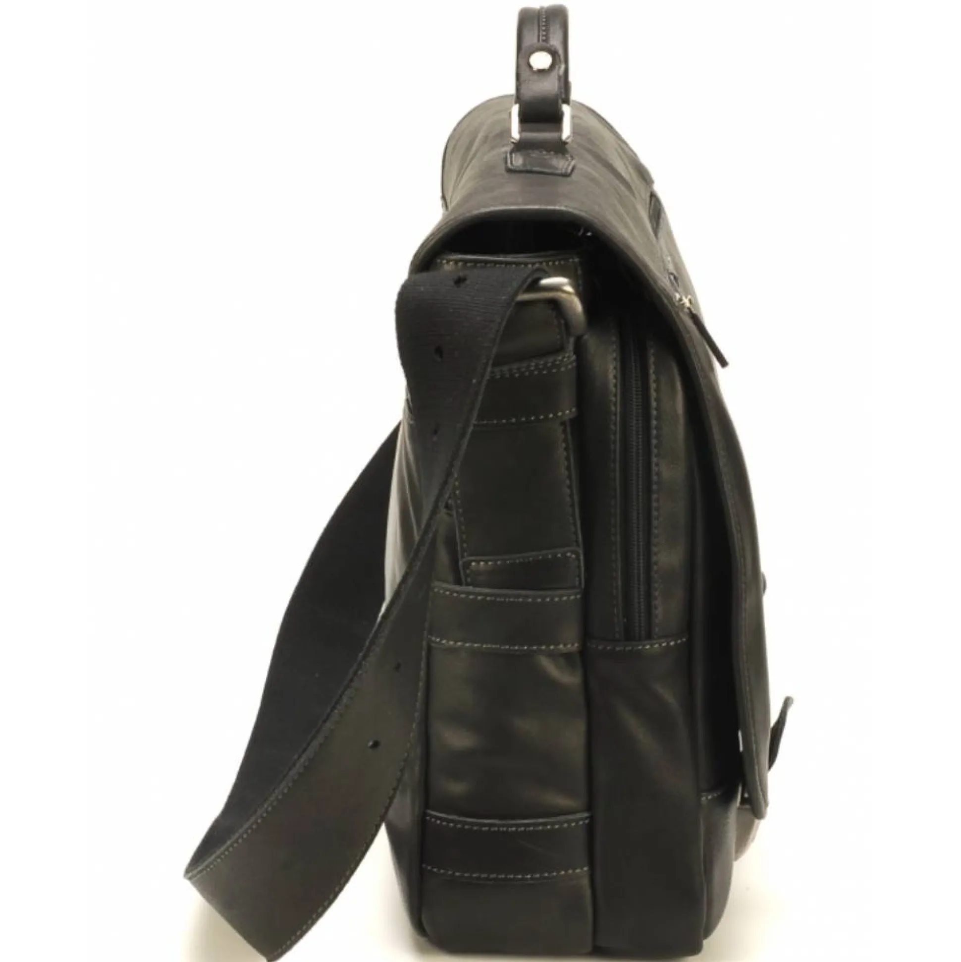 Arthur Aston Sac cartable a rabat Johany en cuir*Homme Sacs Besace
