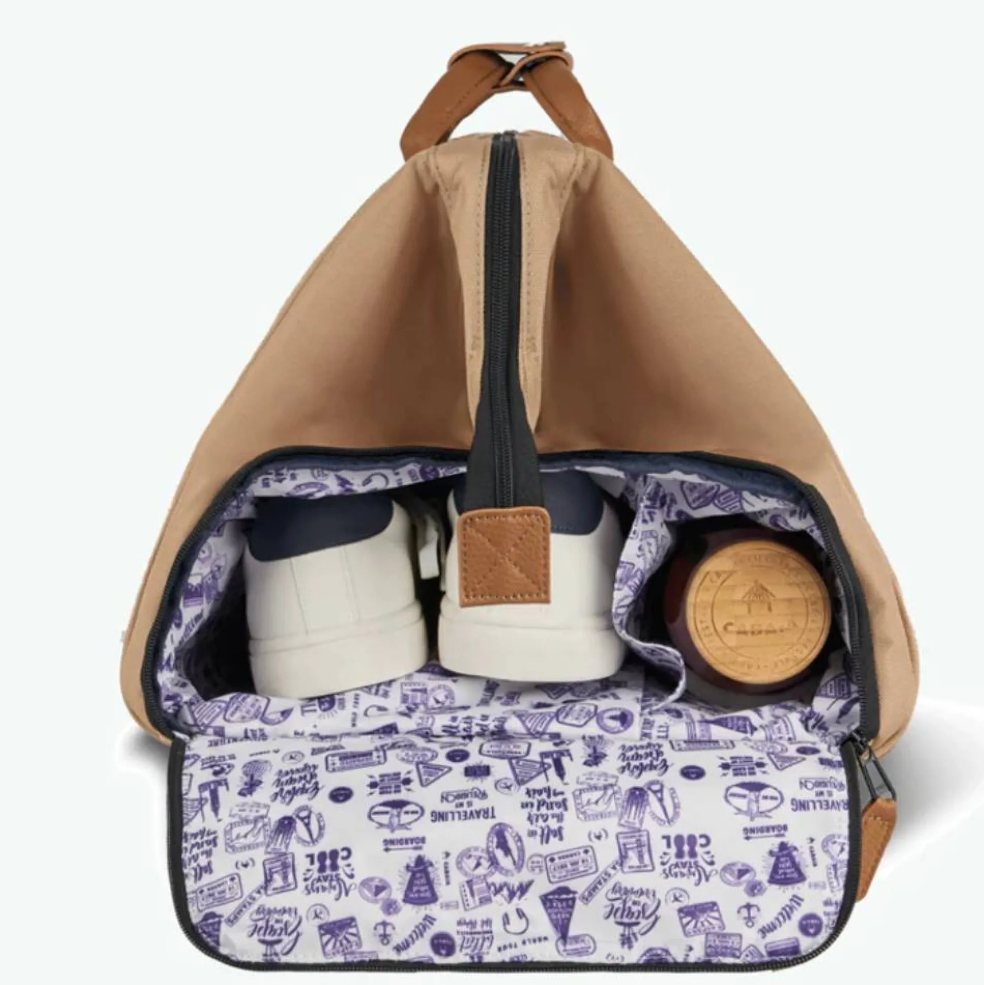 Cabaia Sac de voyage cabine Duffle 36L + 2 pochettes* Sacs Weekend|Sacs De Voyage Sans Roulettes