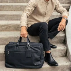 Arthur Aston Sac de voyage Oscar en cuir* Sacs De Voyage Sans Roulettes