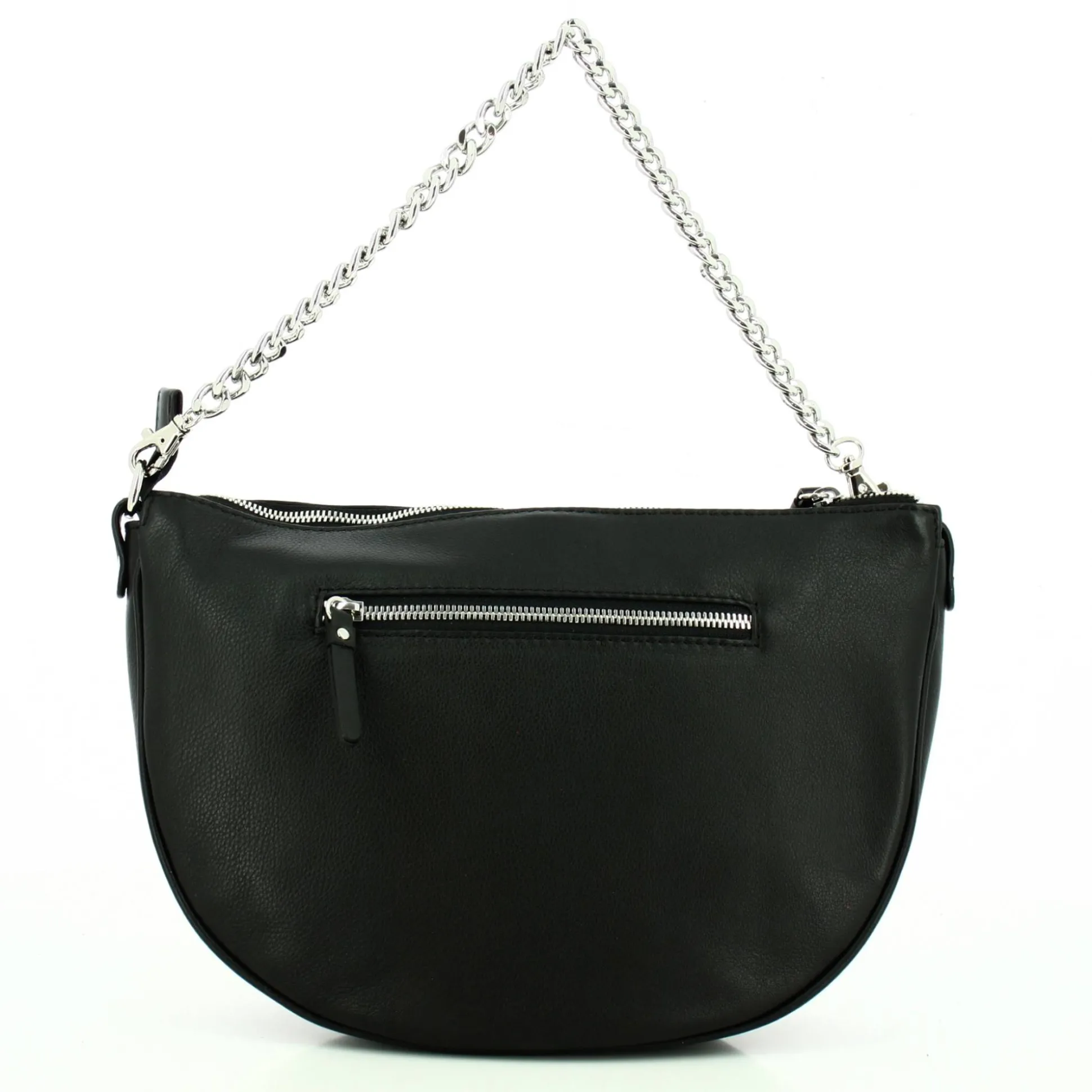 Gianni Conti Sac demi-lune a bandouliere cuir pleine fleur*Femme Sacs Bandoulière