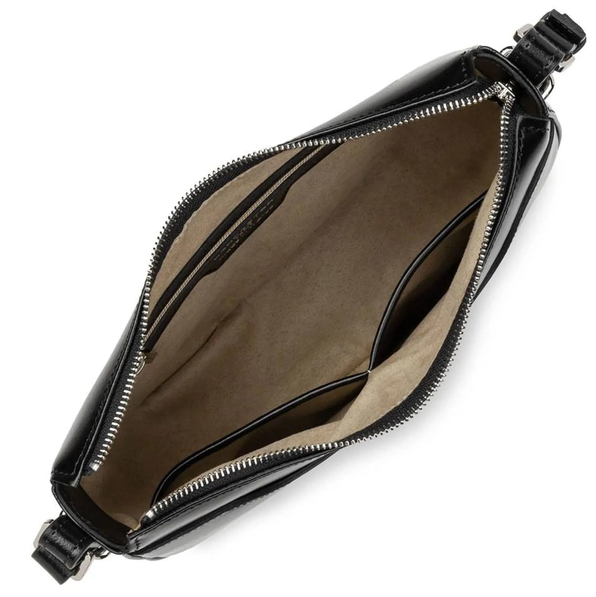 Lancaster Sac demi-lune zippe Suave Ace*Femme Sacs Bandoulière