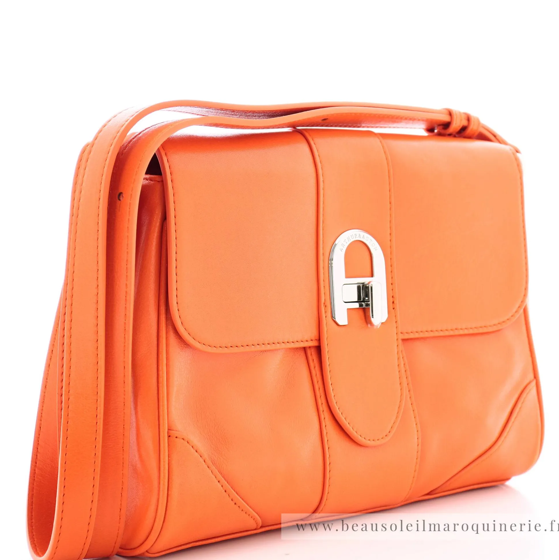 Arthur Aston Sac d'epaule a rabat Kessy en cuir*Femme Sacs Bandoulière