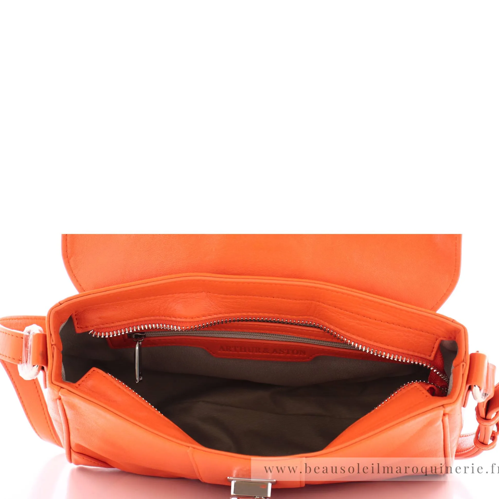 Arthur Aston Sac d'epaule a rabat Kessy en cuir*Femme Sacs Bandoulière