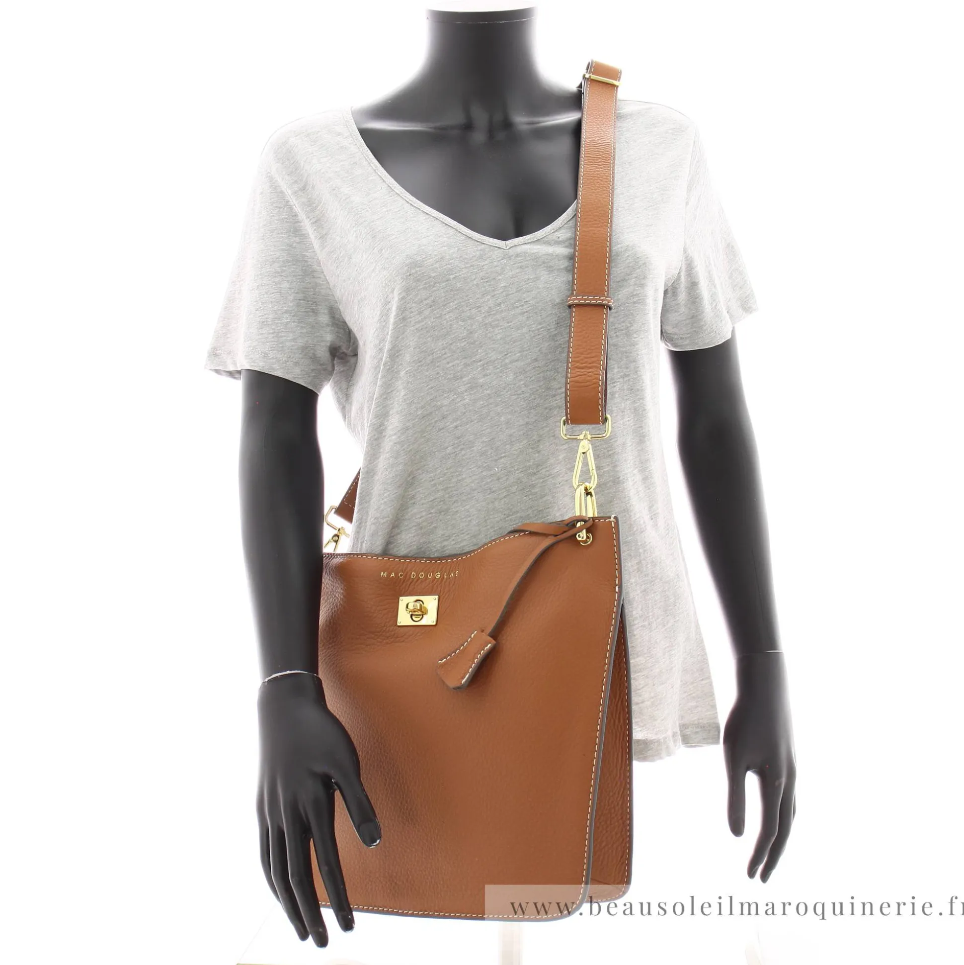 Mac Douglas Sac d'epaule cuir Kentucky S Romy*Femme Sacs Porté Épaule