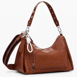 Desigual Sac demi logo Mayari*Femme Sacs À Main