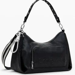 Desigual Sac demi logo Mayari*Femme Sacs À Main