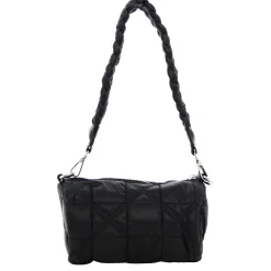 Mia & Joy Sac epaule cylindre Scarlett matelasse*Femme Sacs Porté Épaule