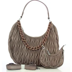 Mia & Joy Sac epaule Lindsay effet en relief*Femme Sacs Porté Épaule
