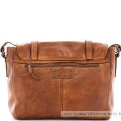 Gianni Conti Sac gibeciere a rabat cuir vintage*Femme Sacs Bandoulière