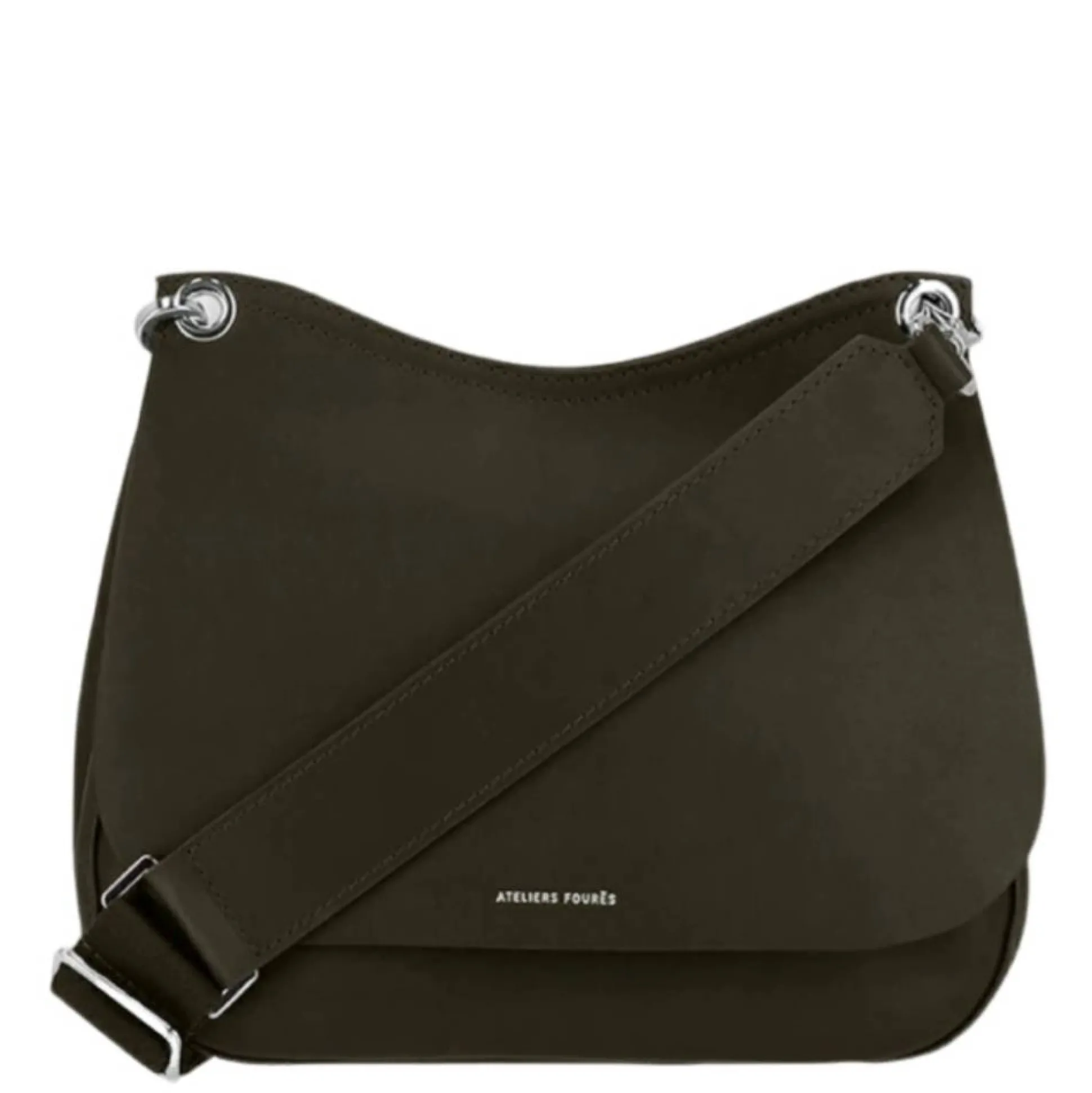 Les Ateliers Foures Sac gibeciere compact Aphrodite a rabat*Femme Sacs Bandoulière