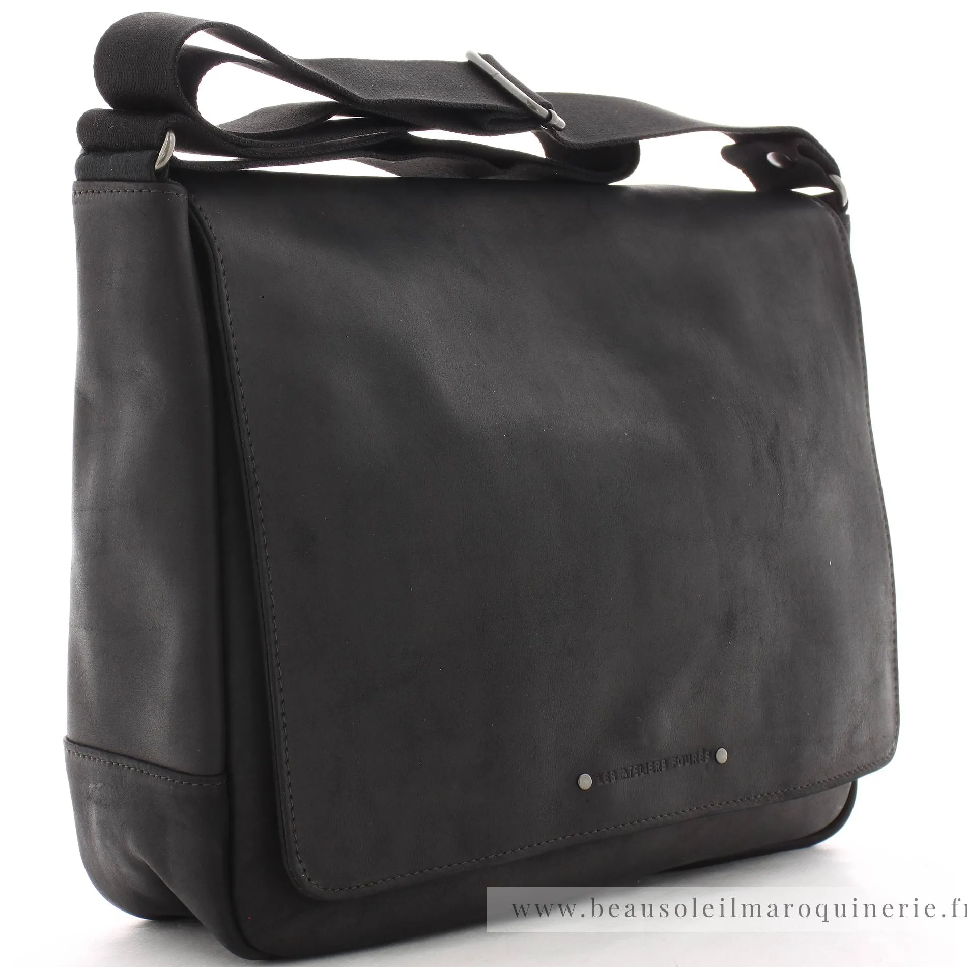Les Ateliers Foures Sac gibeciere compact Pan Baroudeur*Homme Sacs Besace