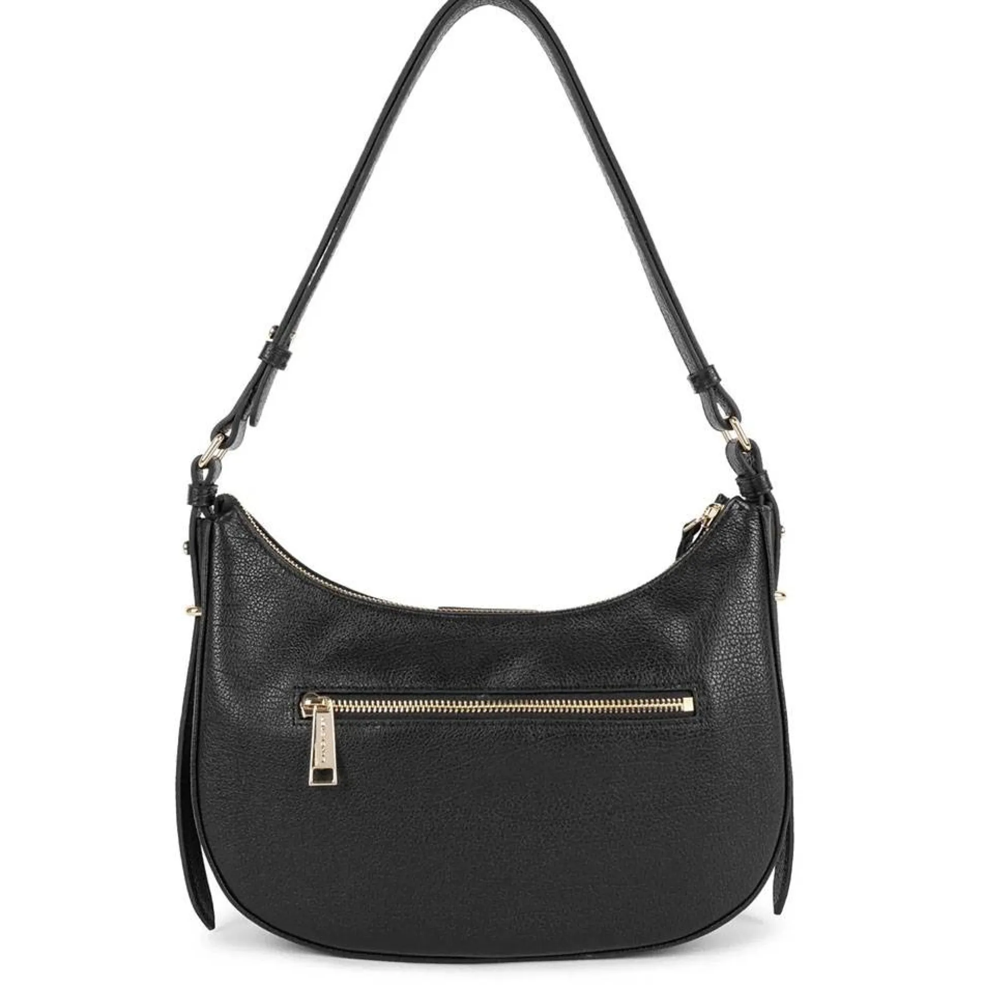 Lancaster Sac hobo zippe M Dune en cuir*Femme Sacs Porté Épaule|Sacs Bandoulière